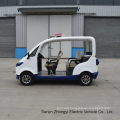 High Quality Mini 2 4 Person Electric Closed Style Street Laminated Glass Police Patrol Car with Ce